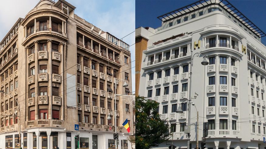 A fost ridicată în al Doilea Război Mondial, a trecut prin bombardamente, două mari cutremure, iar acum revine la viață