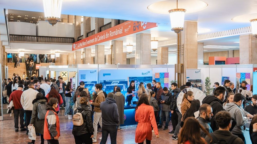 Vineri și sâmbătă la Sala Palatului! Peste 7.000 de oportunități de carieră la Angajatori de TOP București