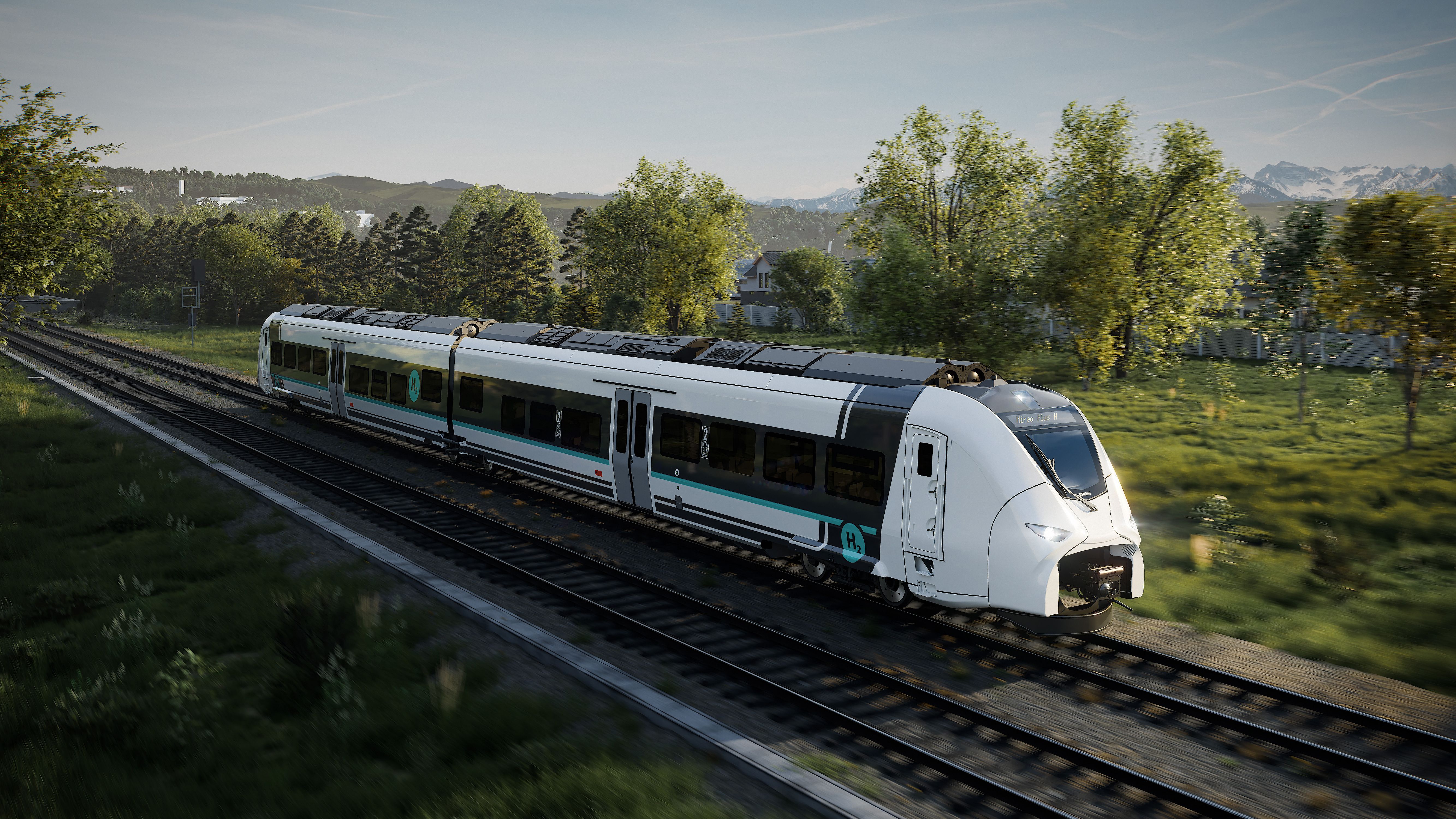 Primele detalii despre trenurile cu hidrogen pe care le va livra Siemens Mobility în România