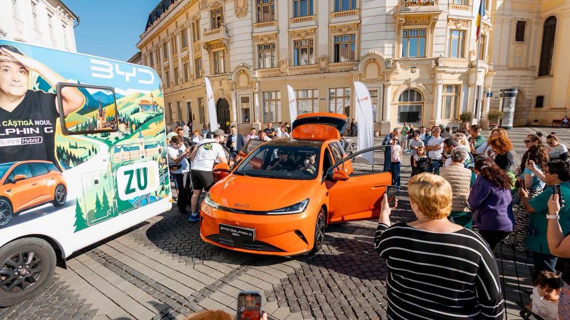 UN ASCULTĂTOR RADIO ZU VA DEVENI PROPRIETARUL celui mai nou BYD Dolphin G DM-i Super Hybrid, mașină electrică cu autonomie de 1000 de km