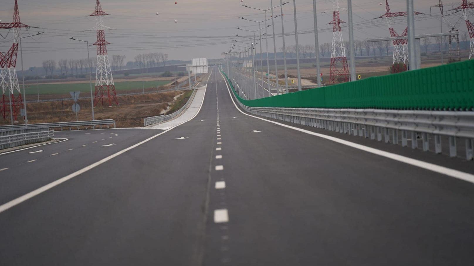 Se deschide circulația pe aproape 10 kilometri din A0 Nord. Grindeanu promite aproape 70 de kilometri noi de șosele până la sfârșitul anului