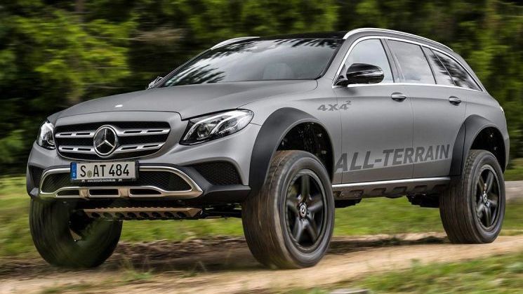 Mercedes-Benz E-Class All-Terrain 4x4 exista si este cu adevarat spectaculos