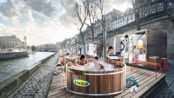 IKEA va instala bai nordice in centrul Parisului