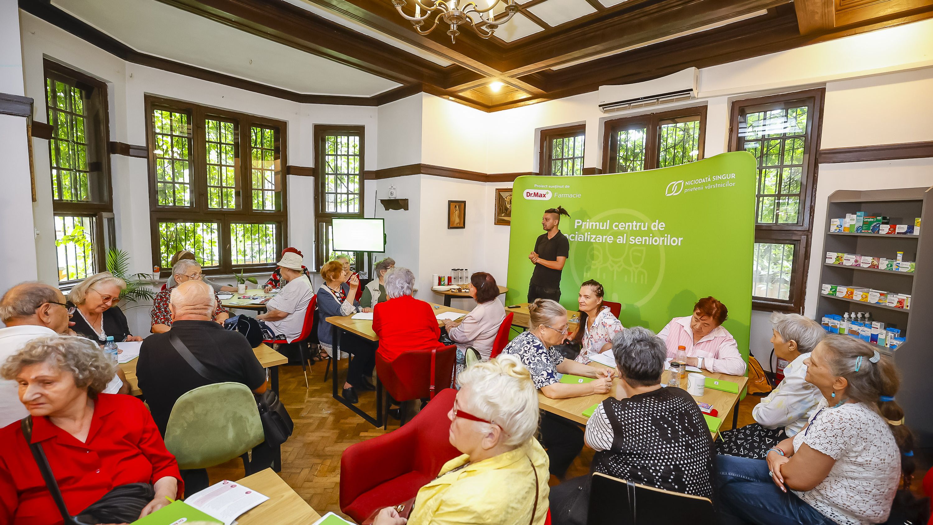 S-a deschis primul centru de socializare destinat vârstnicilor singuri din România