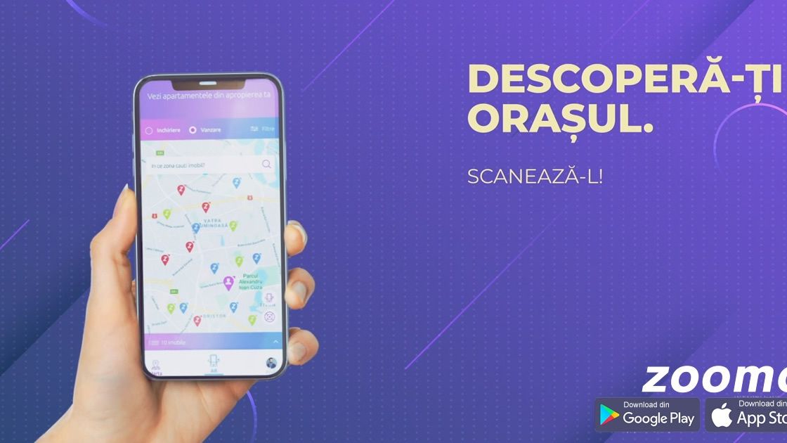 (P) Noua aplicație imobiliară ZOOMO s-a lansat în octombrie 2020