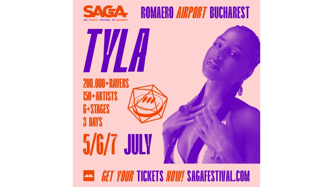 SAGA Festival anunță Tyla, câștigătoarea premiului Grammy, pentru prima dată în România