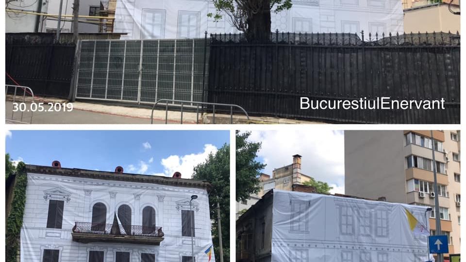 Pe traseul Papei, "darapanaturile" au fost mascate de Primarie