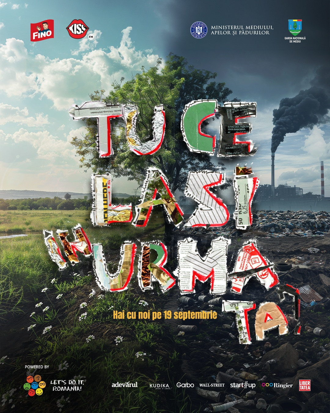 Let’s Do It, Romania! lansează înscrierile pentru Ziua de Curățenie Națională, care are loc pe 19 septembrie, simultan în 190 de țări