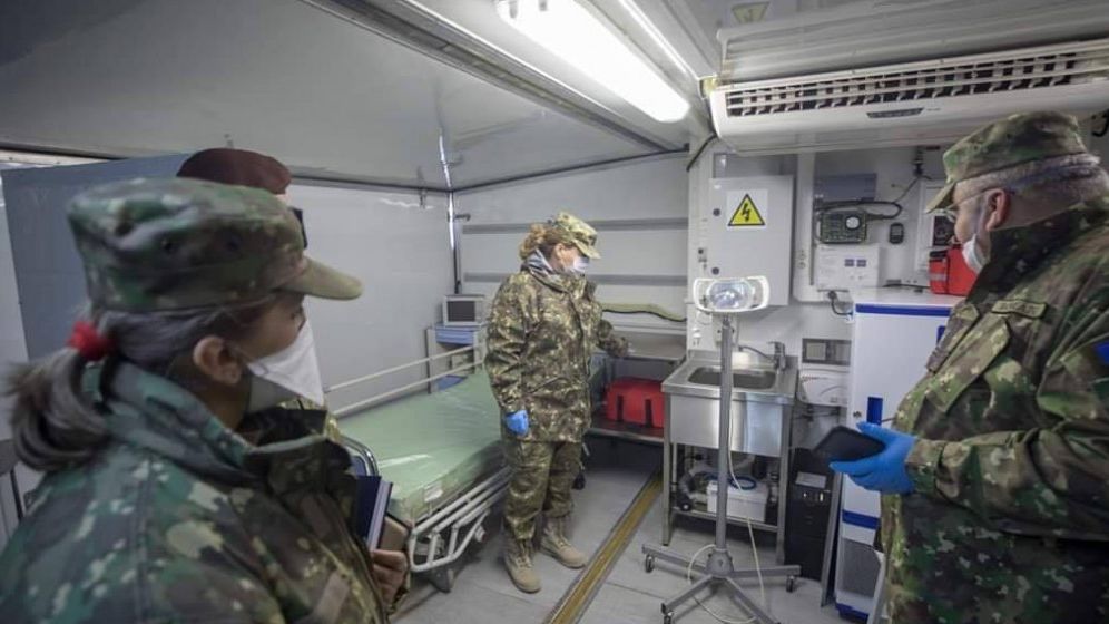 MApN pregăteşte instalarea unui spital militar de campanie la Timişoara