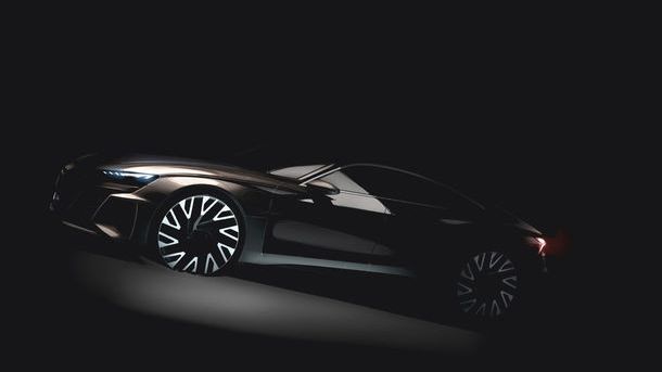 Audi e-tron Gran Turismo: prima imagine cu noul model electric care va fi lansat dupa 2020