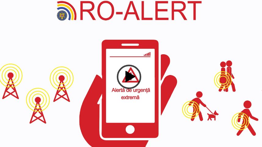 ISU testeaza zilele urmatoare sistemul RO-ALERT. Cum iti setezi telefonul