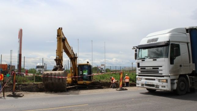 Restricții de circulație în zona Pasajului Mogoșoaia DN Centura București