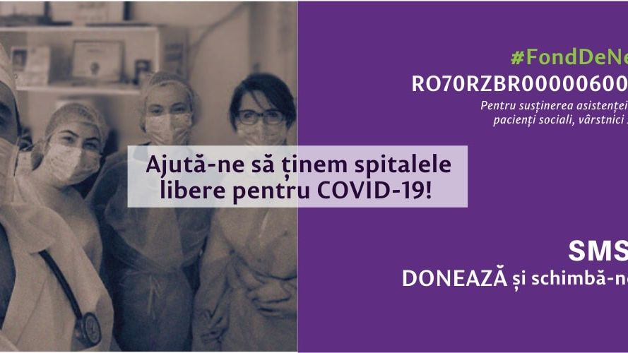 Fundatia Inovatii Sociale Regina Maria lansează un fond pentru diminuarea presiunii asupra sistemul de sănătate