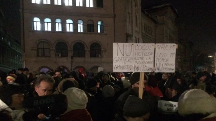 Un nou protest fata de proiectele privind gratierea si Codul penal, anuntat pentru duminica, in Bucuresti si in mai multe orase