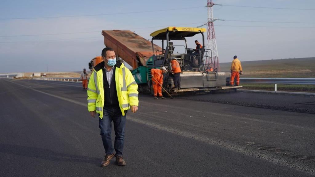 Lucrările la drumul de intrare în țară, dinspre Bulgaria, vor fi gata înainte de 20 decembrie