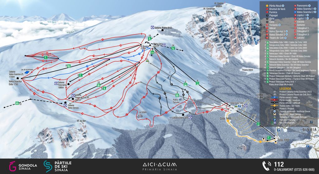 FOTO | TOP pârtii de schi în România 2025: Unde te poți bucura de munții țării de pe schiuri - Imagine 6