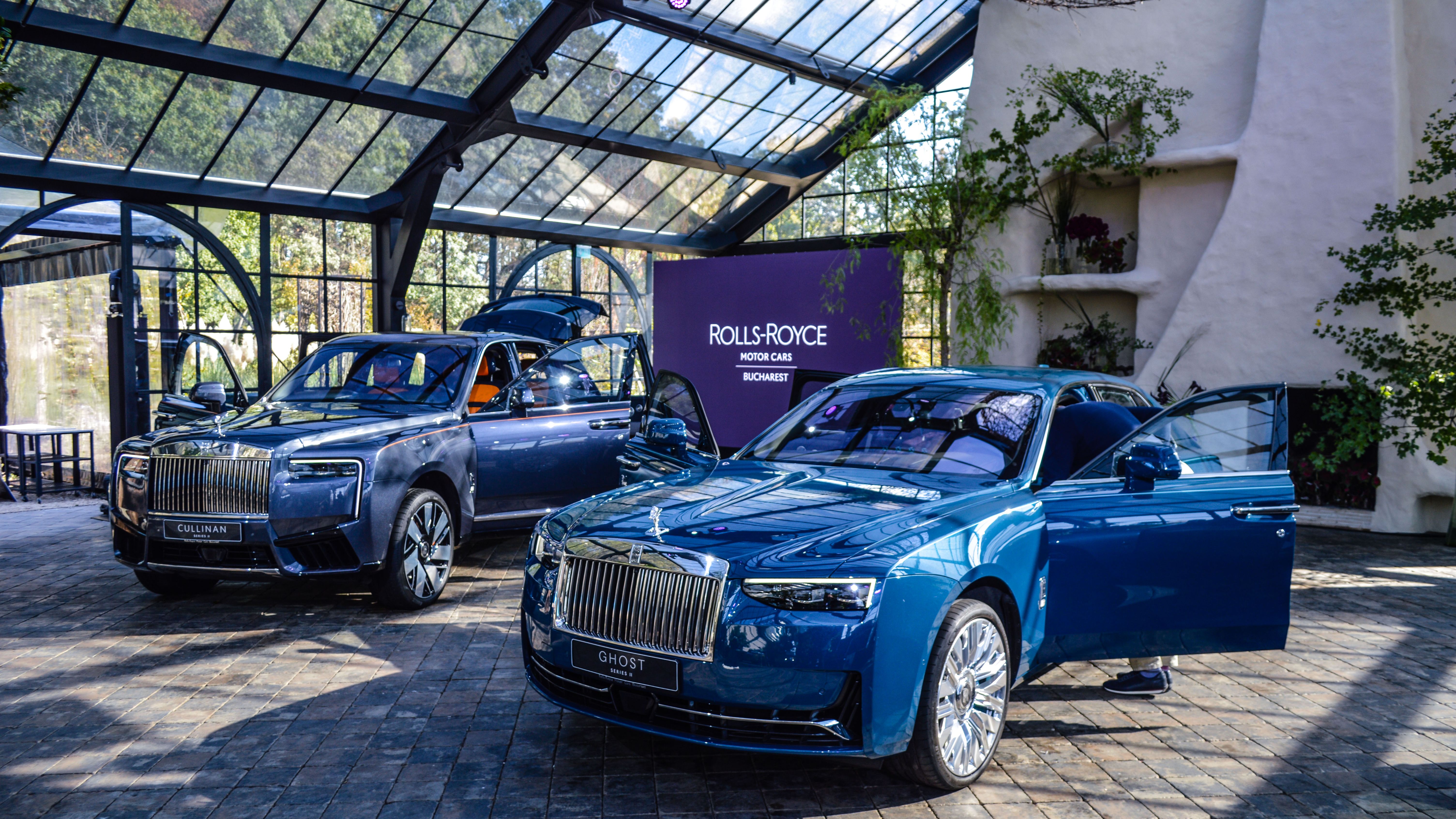 GALERIE FOTO | Rolls-Royce alege România pentru premiere europene importante. Ce modele s-au lansat la București