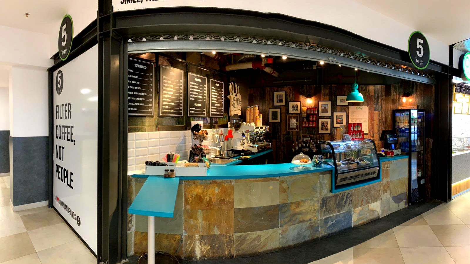 5 to go oferă un an fără taxe de franciză antreprenorilor care vor să deschidă noi cafenele