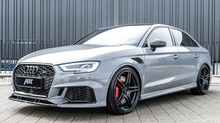 Audi RS3 tunat de ABT Sportsline cu pachetul Power R: cati cai putere are sedanul?