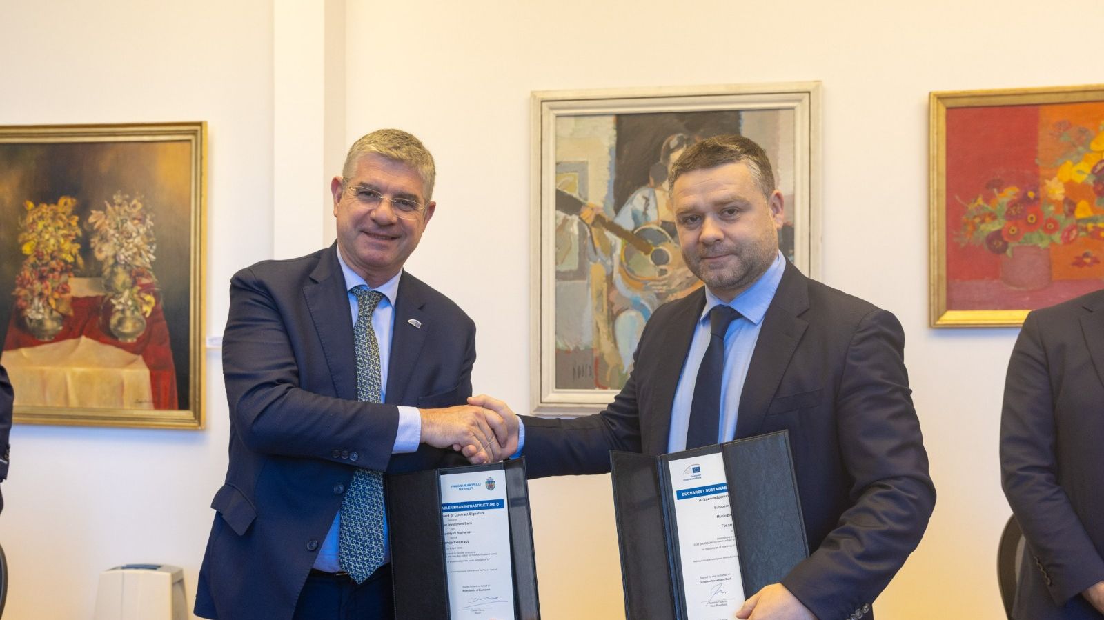 Primăria Capitalei a semnat un contract de 1.4 miliarde lei pentru investiții în transportul public