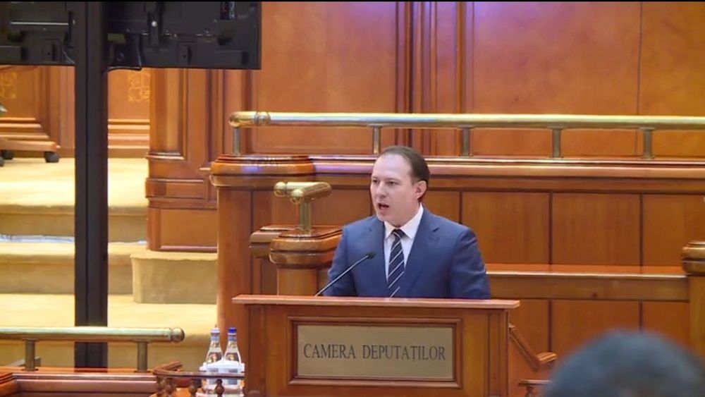 Cîțu, în Parlament: Mă contestă slugile lui Dragnea și ale lui Vâlcov