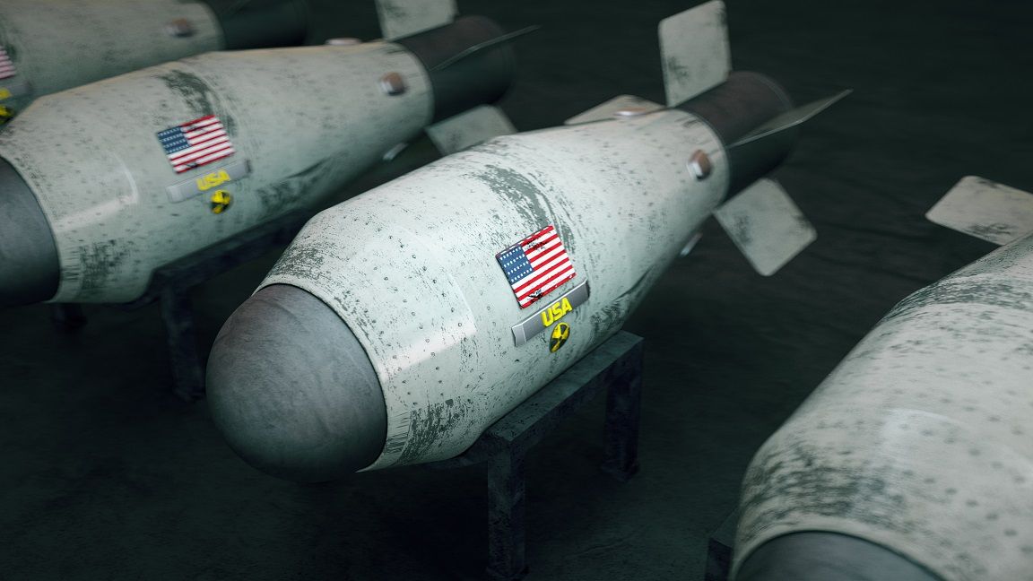 Bombă nucleară americană ar fi fost avariată la o bază din Europa: A fost „peticită” cu bandă adezivă