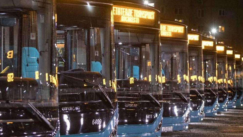 TPBI: Șapte linii de tramvai și autobuz, program prelungit în ziua meciului România - Bulgaria