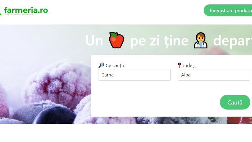 Trei tineri antreprenori au lansat Farmeria.ro, o platformă comercială online destinată producătorilor locali de alimente naturale