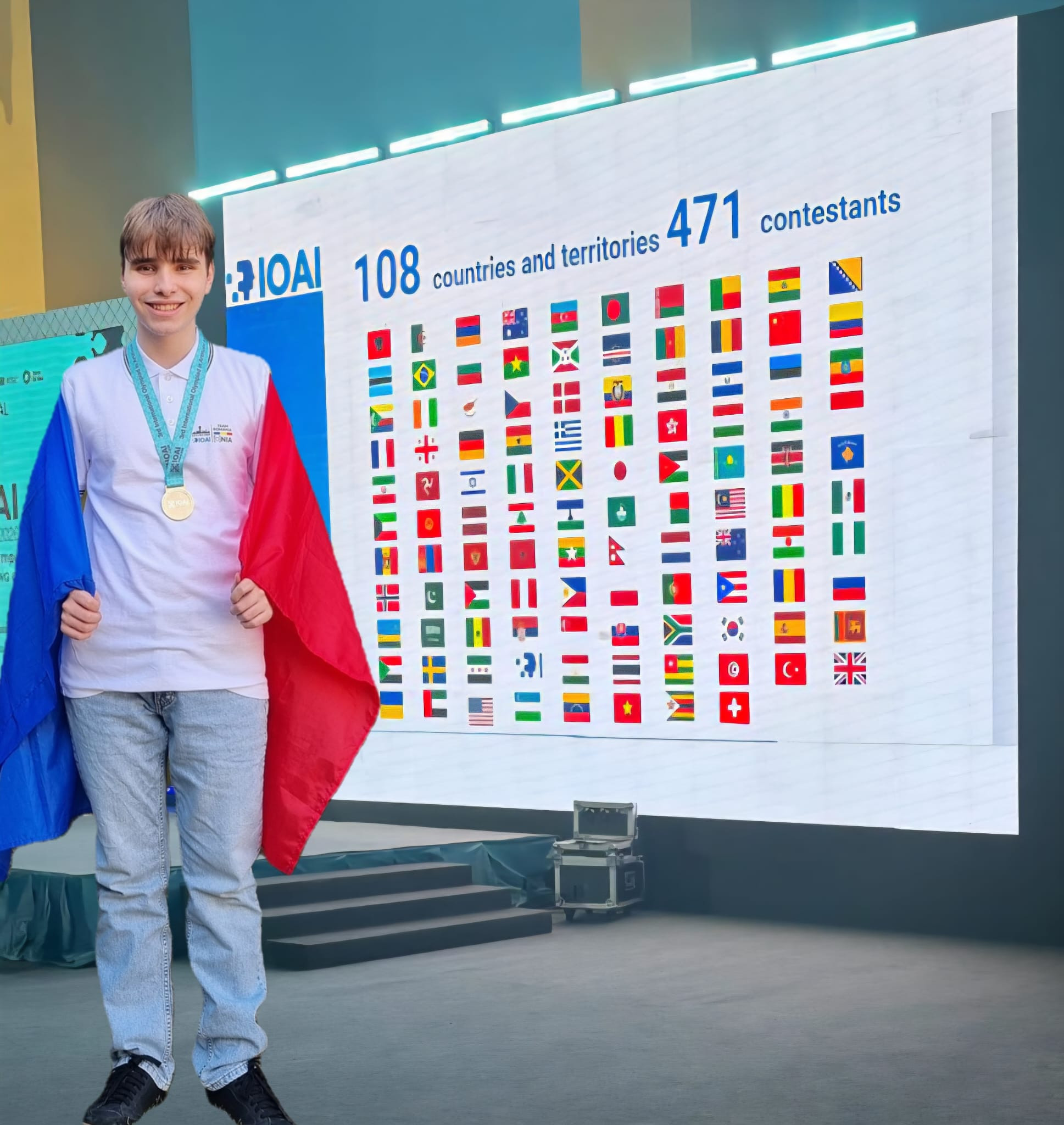 Povestea olimpicului de AUR al României la AI! Ce spune Roland Petrean despre subiectele primite la olimpiada de inteligență artificială