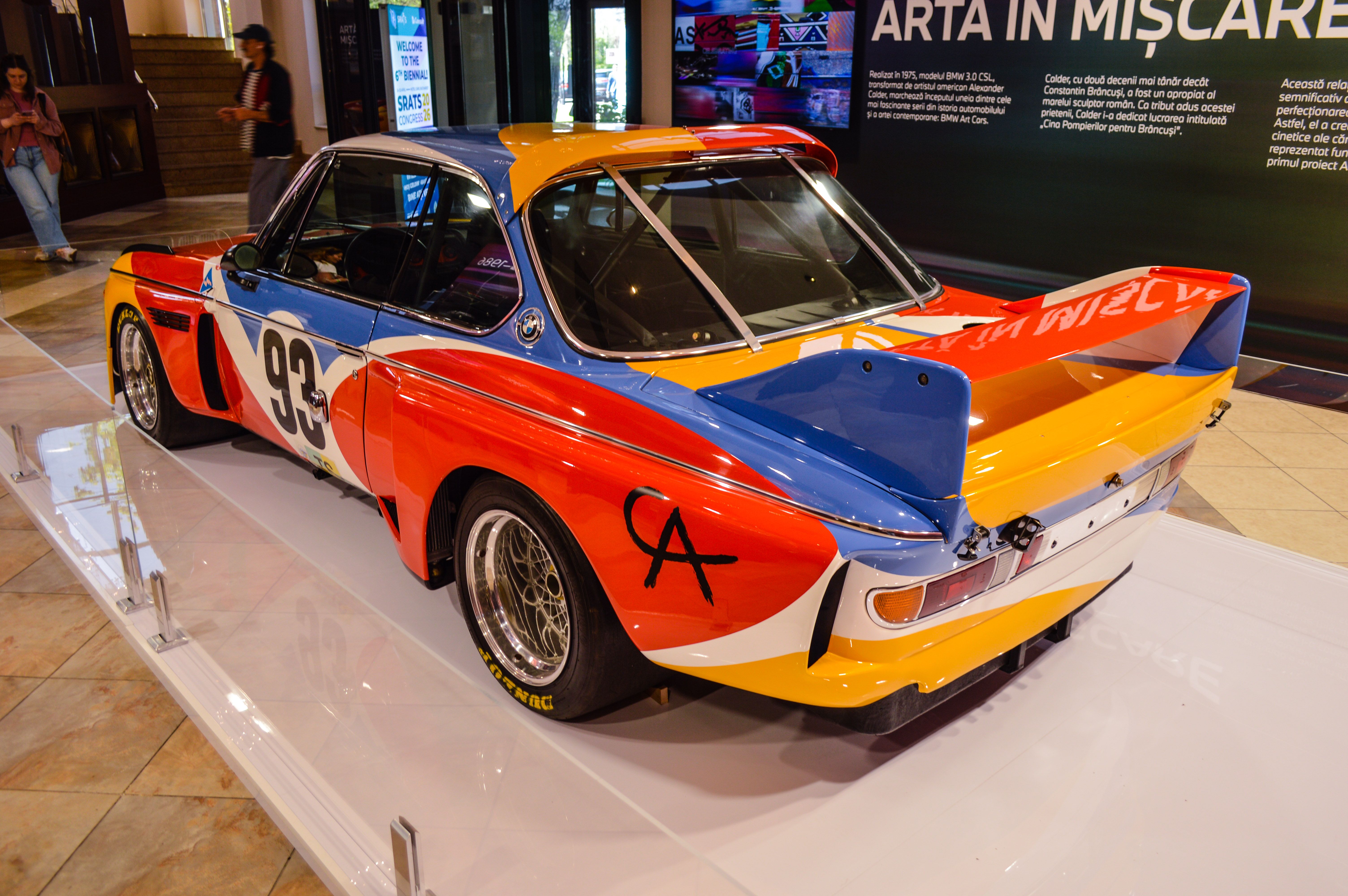 FOTO | Primul BMW Art Car, în România. Unde este expus BMW-ul 3.0 CSL pictat de Alexander Calder - Poza 3
