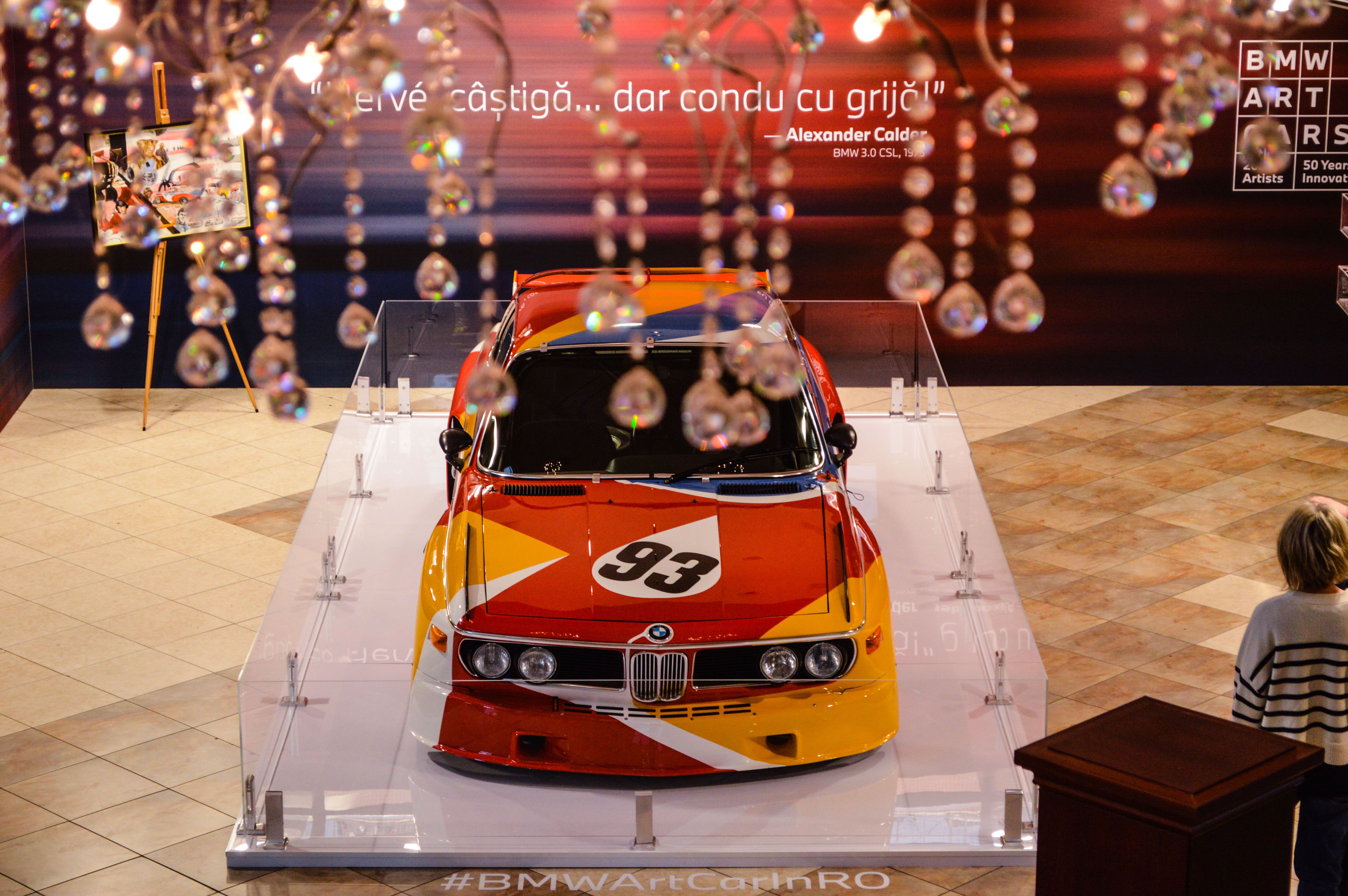 FOTO | Primul BMW Art Car, în România. Unde este expus BMW-ul 3.0 CSL pictat de Alexander Calder - Poza 7