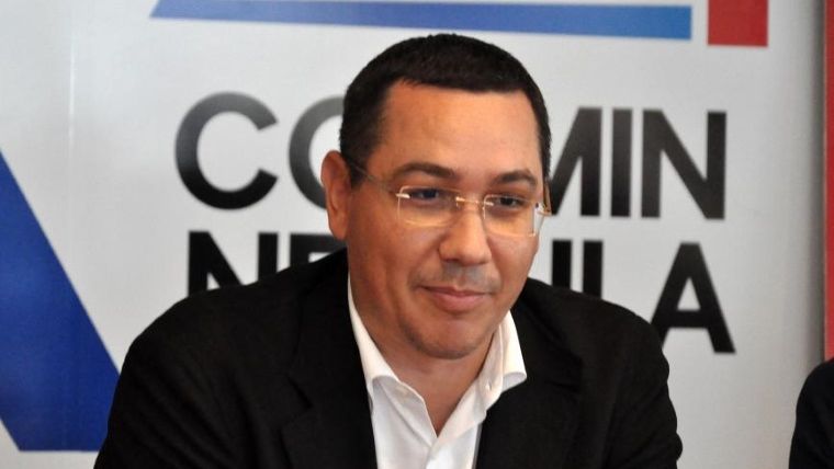 Ponta a anuntat ca isi depune candidatura pentru sefia Camerei Deputatilor
