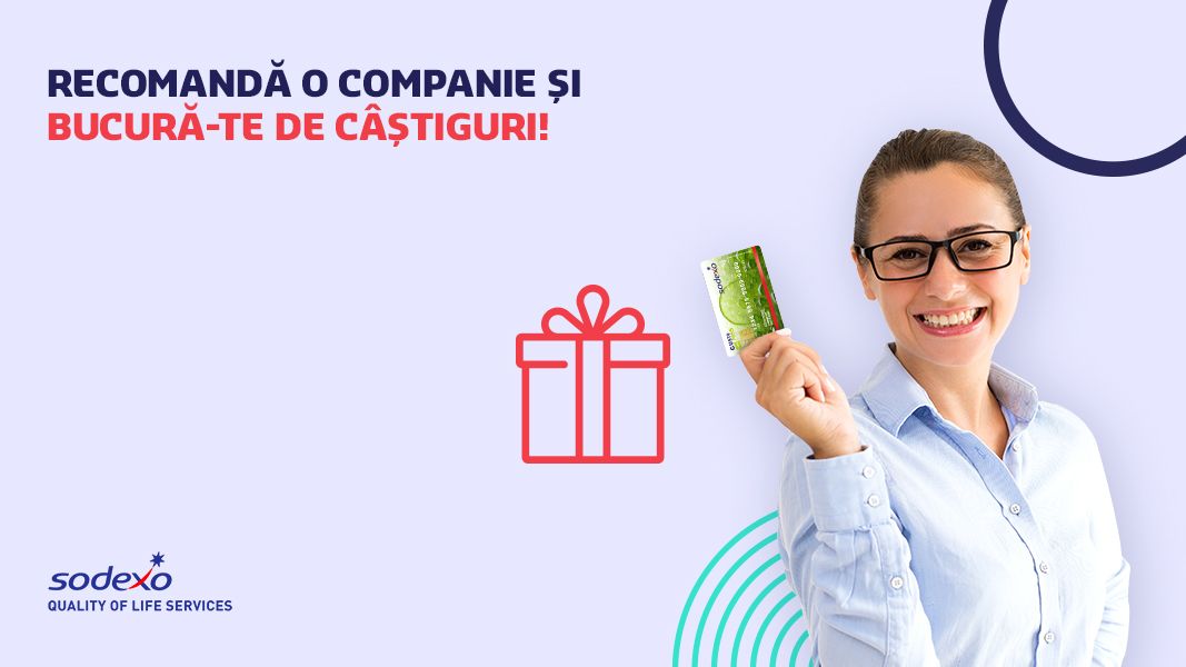 Recomandă şi câștigă cu Gusto Pass de la Sodexo