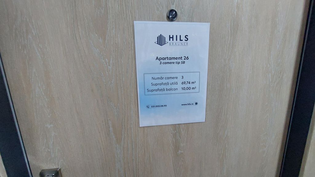 Apartament 3 camere tip 5B - Hils Brauner