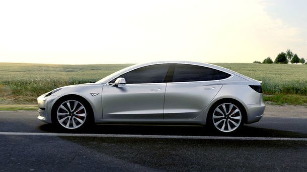 Primele detalii tehnice despre Tesla Model 3: autonomie de 350 km, 5.6 secunde pentru 0-96 km/h