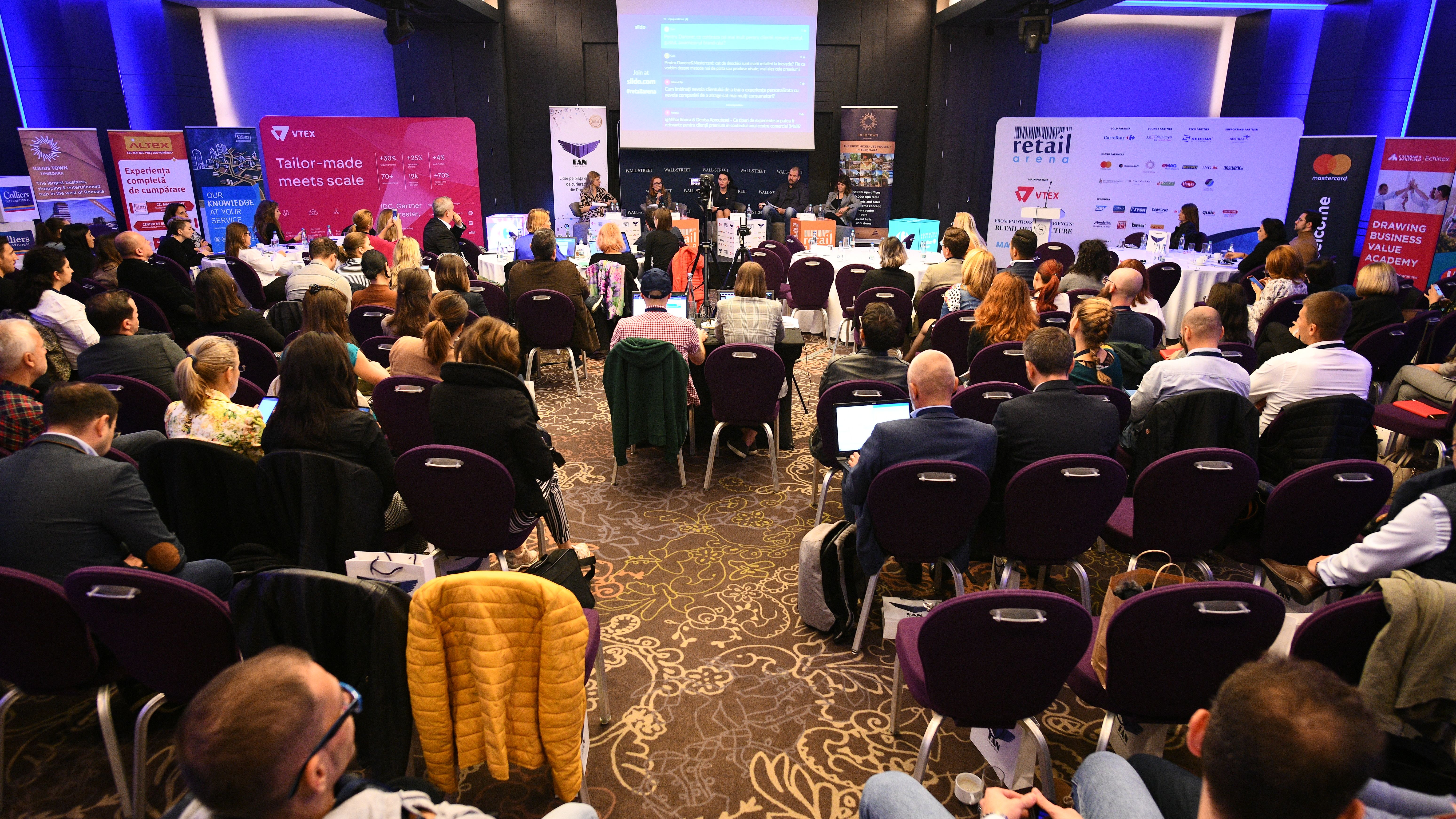 Prima zi de Retail Arena: tendinte din industrie, inovatia in retail, online vs. offline, magazine ale viitorului si sustenabilitate