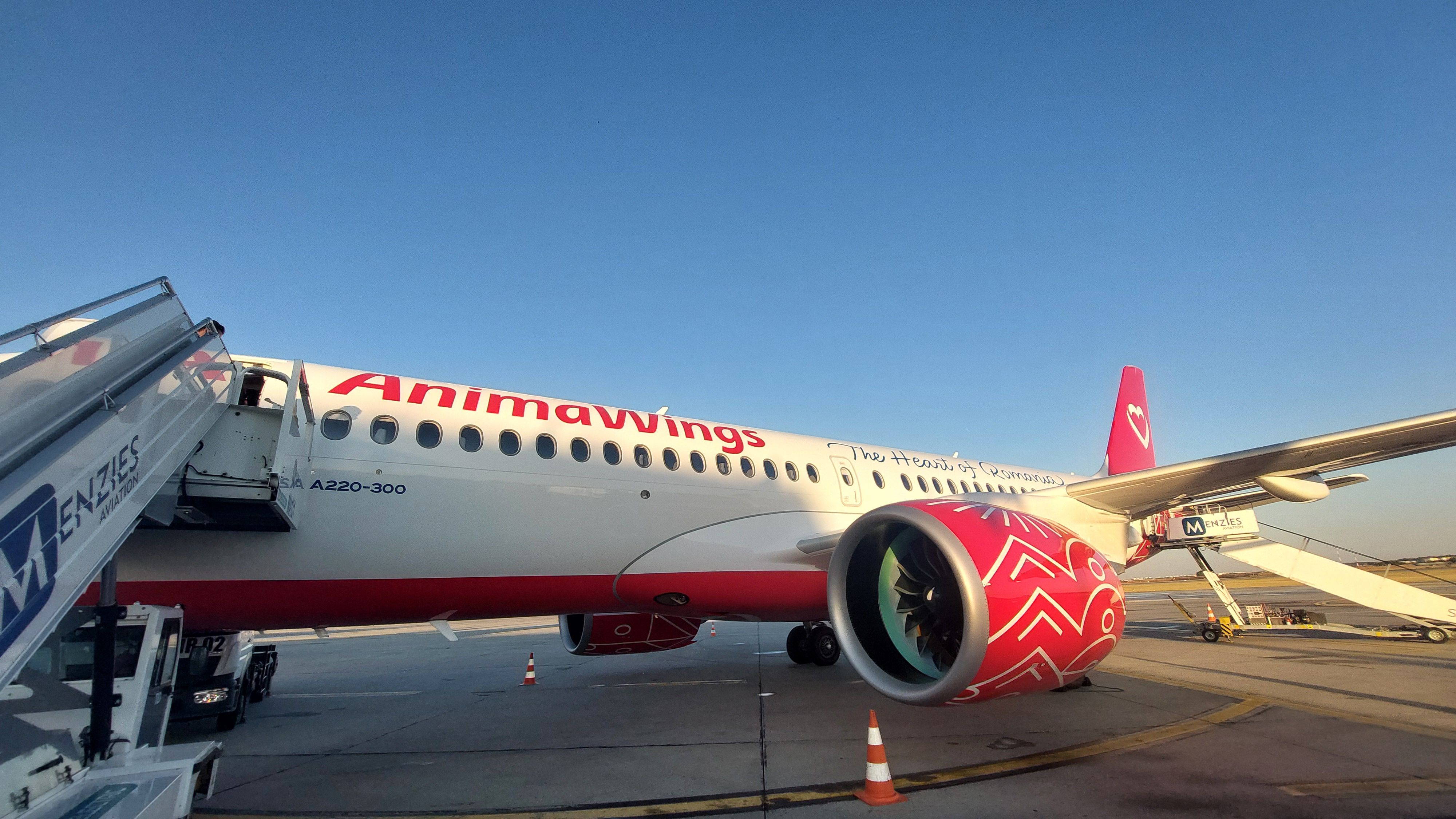 FOTO-VIDEO | Cum arată cea mai nouă aeronava inaugurată de AnimaWings. Compania vrea să ajungă la o flotă de 18 aeronave în următorii doi ani - Poza 19