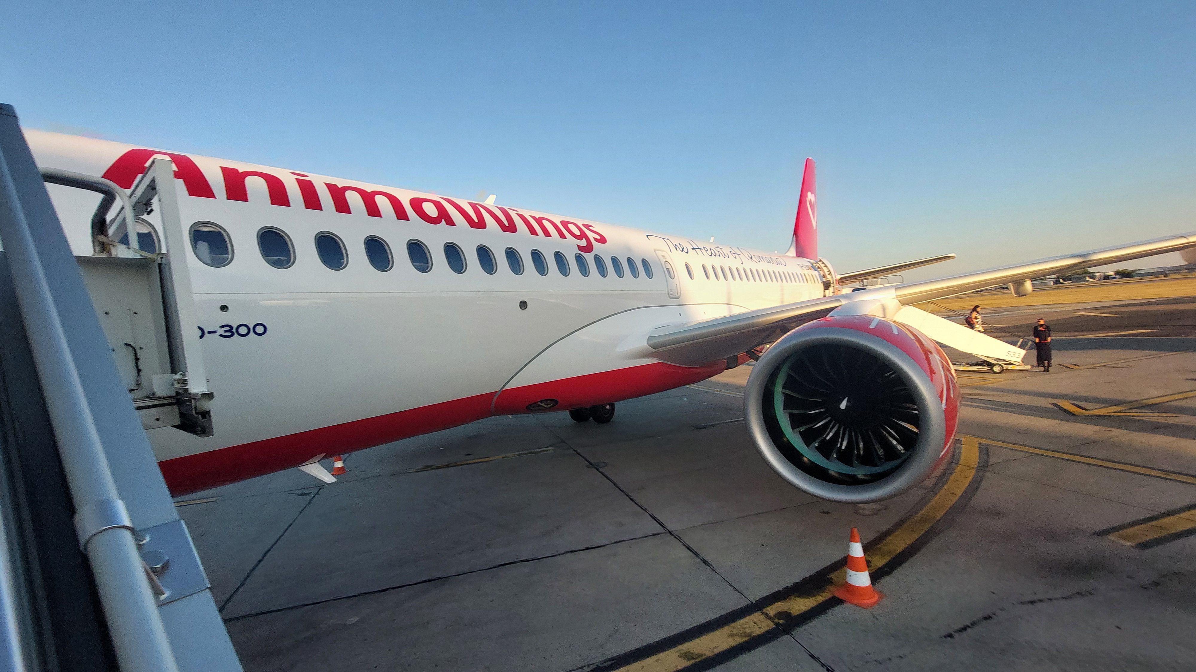 FOTO-VIDEO | Cum arată cea mai nouă aeronava inaugurată de AnimaWings. Compania vrea să ajungă la o flotă de 18 aeronave în următorii doi ani - Poza 20