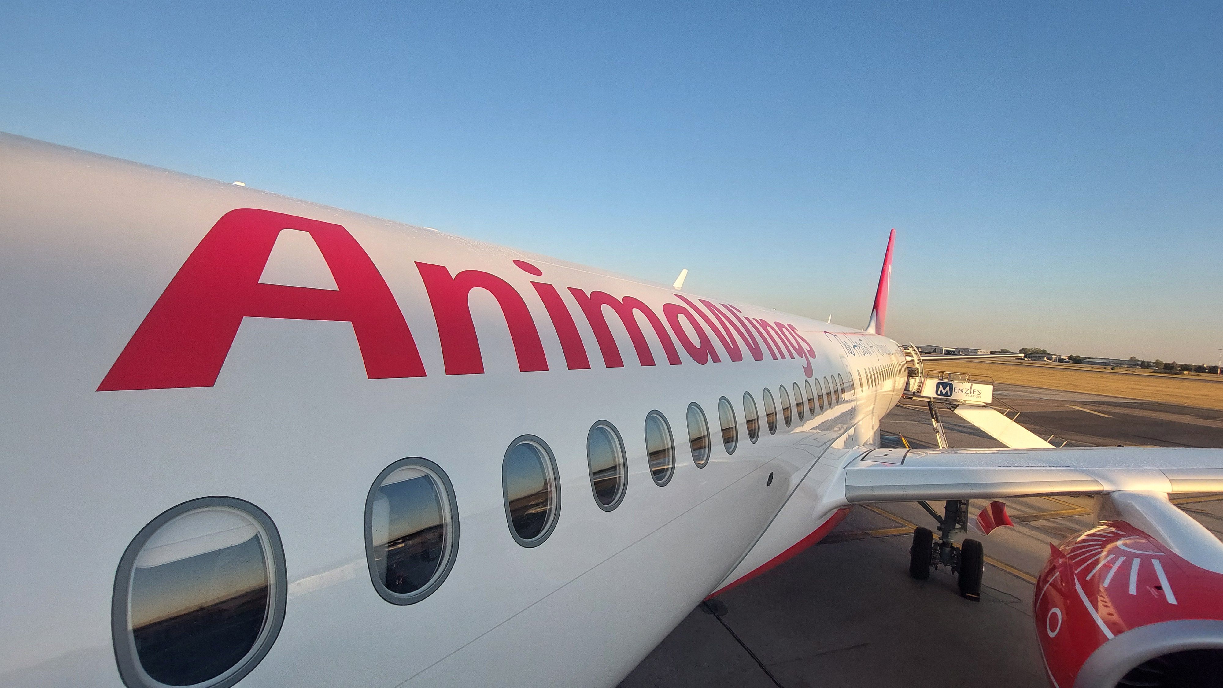 FOTO-VIDEO | Cum arată cea mai nouă aeronava inaugurată de AnimaWings. Compania vrea să ajungă la o flotă de 18 aeronave în următorii doi ani - Poza 22