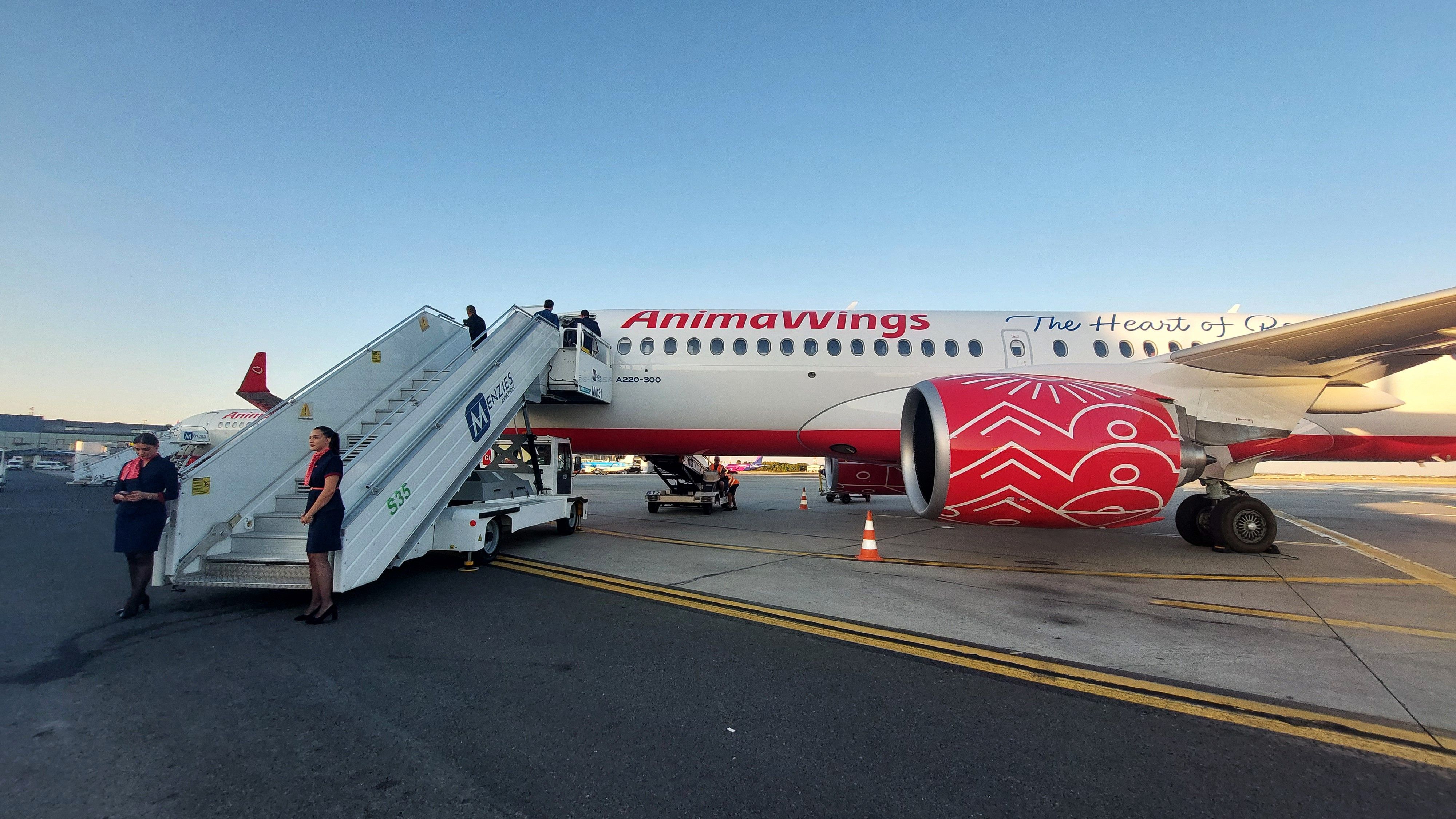 FOTO-VIDEO | Cum arată cea mai nouă aeronava inaugurată de AnimaWings. Compania vrea să ajungă la o flotă de 18 aeronave în următorii doi ani - Poza 3