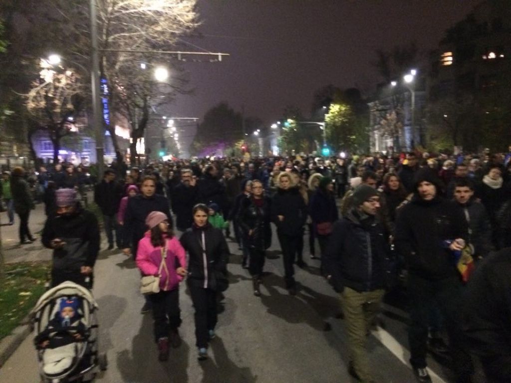 Proteste la Piata Victoriei - Imagine 18