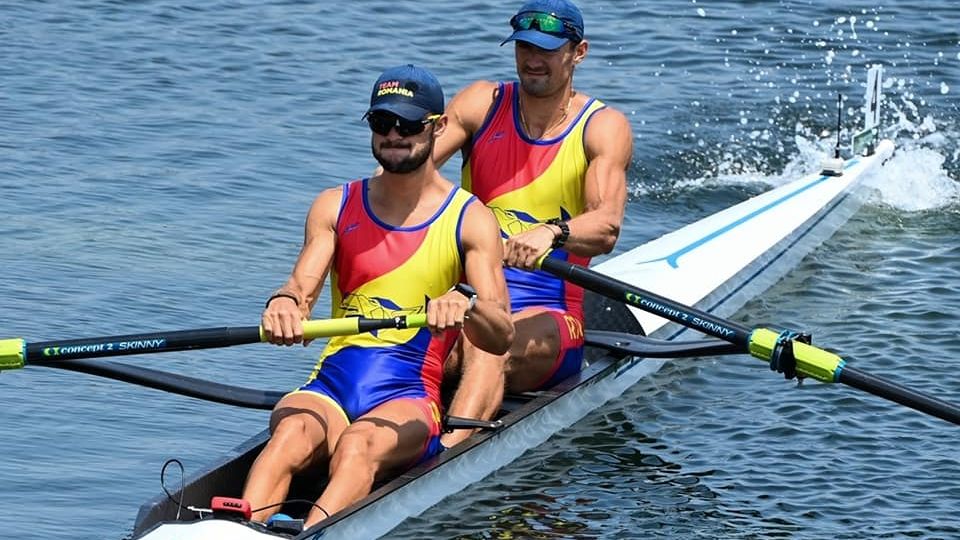 Canotaj: România a cucerit argintul la dublu rame masculin