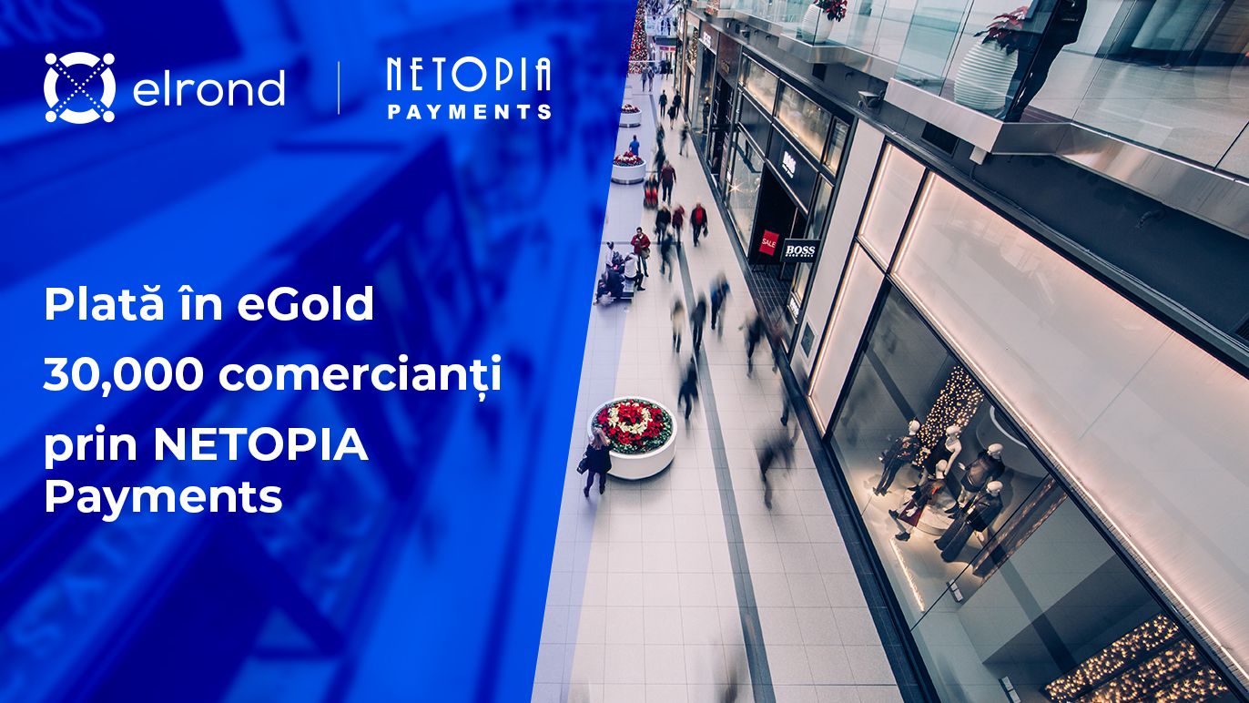 Netopia Payments aduce criptomoneda românească eGold la îndemâna comercianților online din România