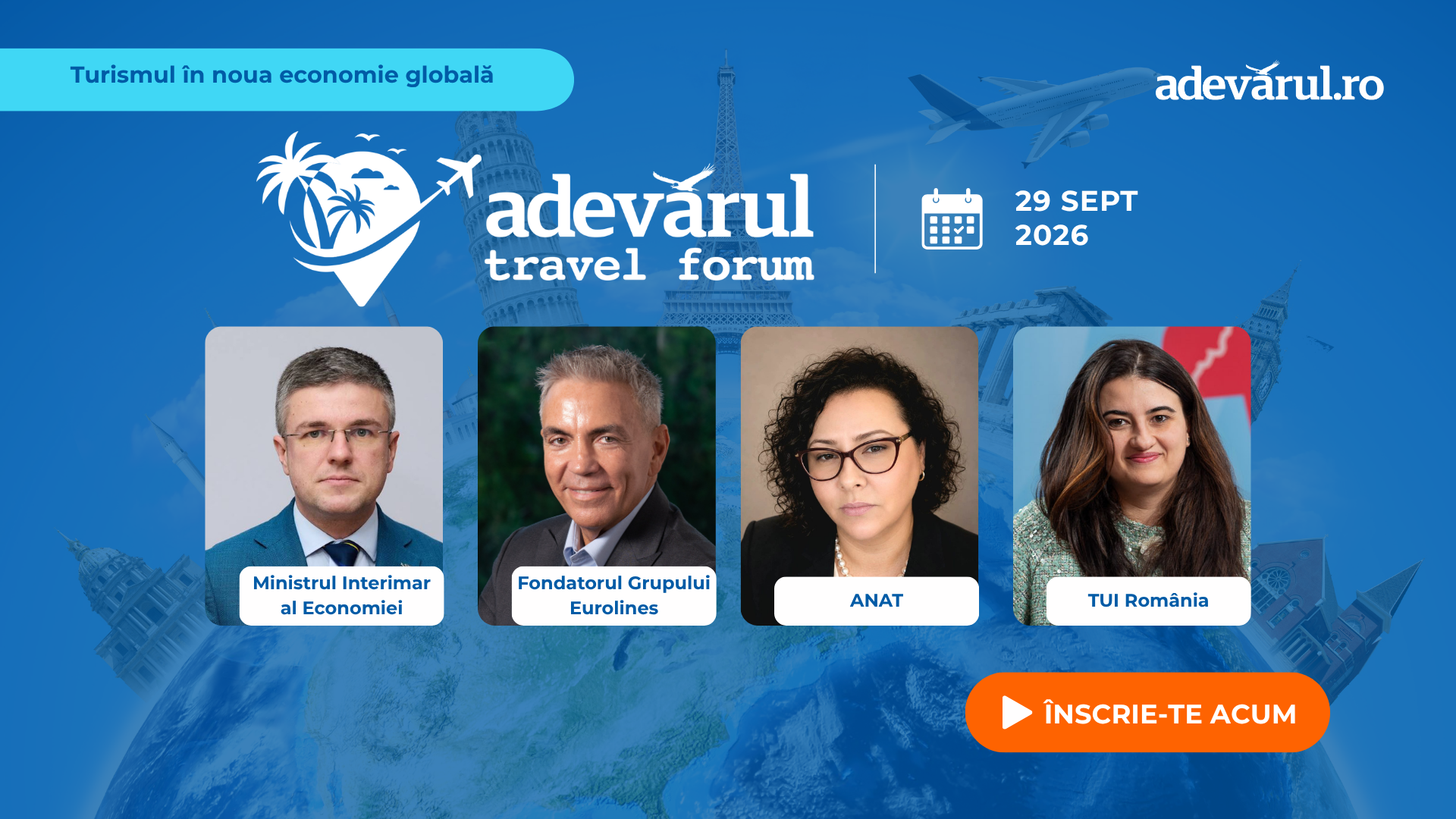 Turismul sub lupa economică: Conectivitate, investiții și noi tendințe pe hartă la Travel Forum 2026