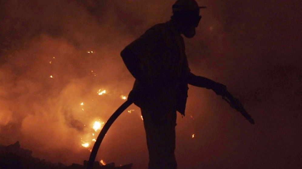 Incendiu la un centru REMAT din apropierea Capitalei - centura este blocată