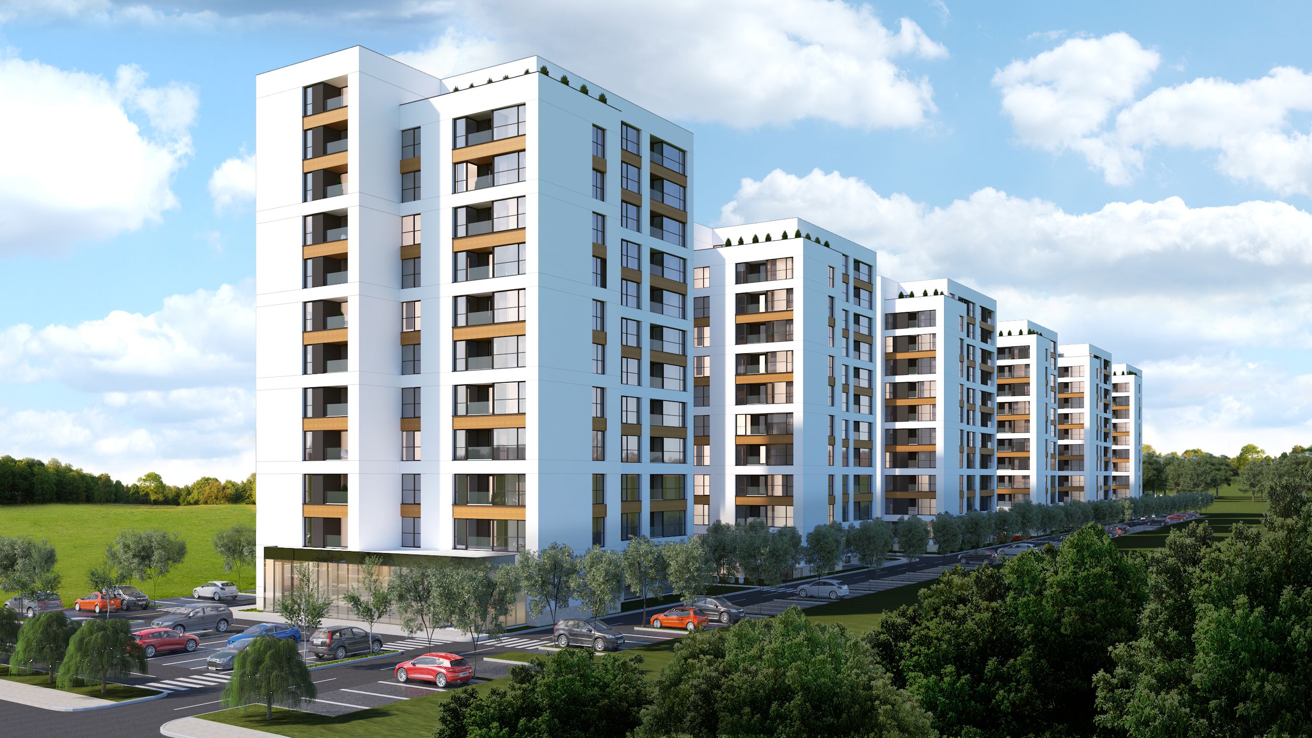(P) Un nou ansamblu rezidential se dezvolta in zona de Sud a Bucurestiului, avand 505 apartamente, in valoare de 30 milioane Euro pe o perioada de 4 ani