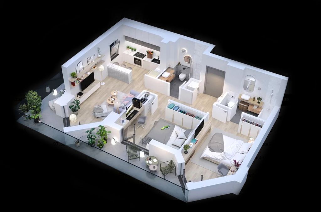 Cum arată un apartament nou de 3 camere de 152.000 de euro din sud-vestul Capitalei - Imagine 69