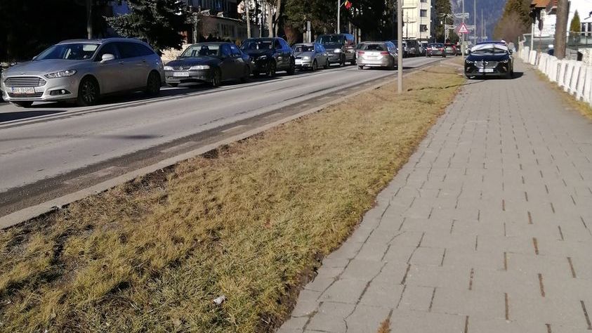 Aglomerație pe DN1: coloane de mașini în stațiunile montane
