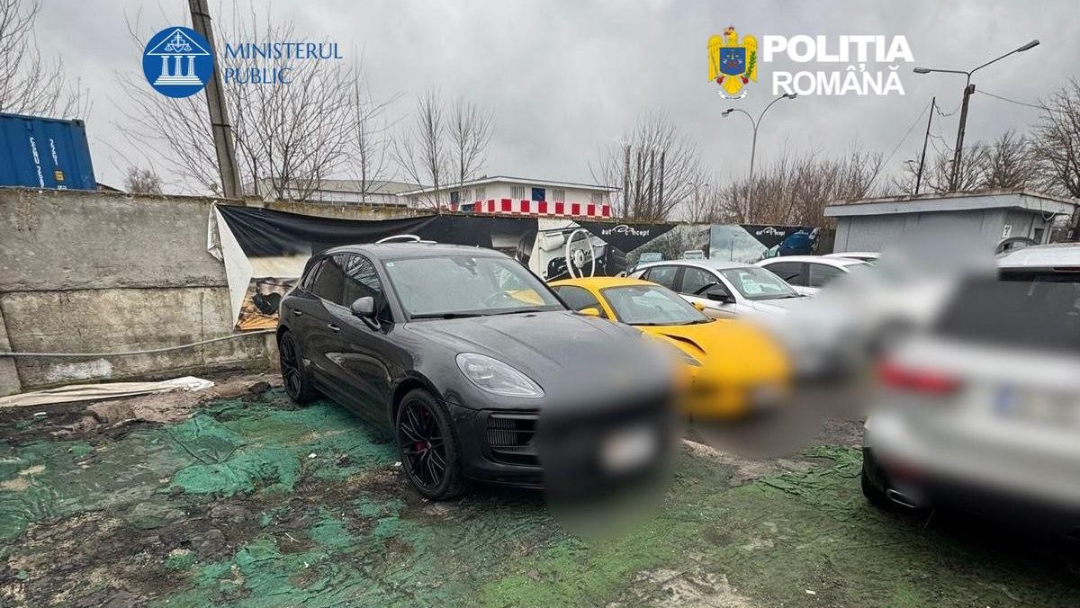 FOTO | Noi mașini de lux confiscate de stat. Ar putea ajunge la licitațiile ANAF?
