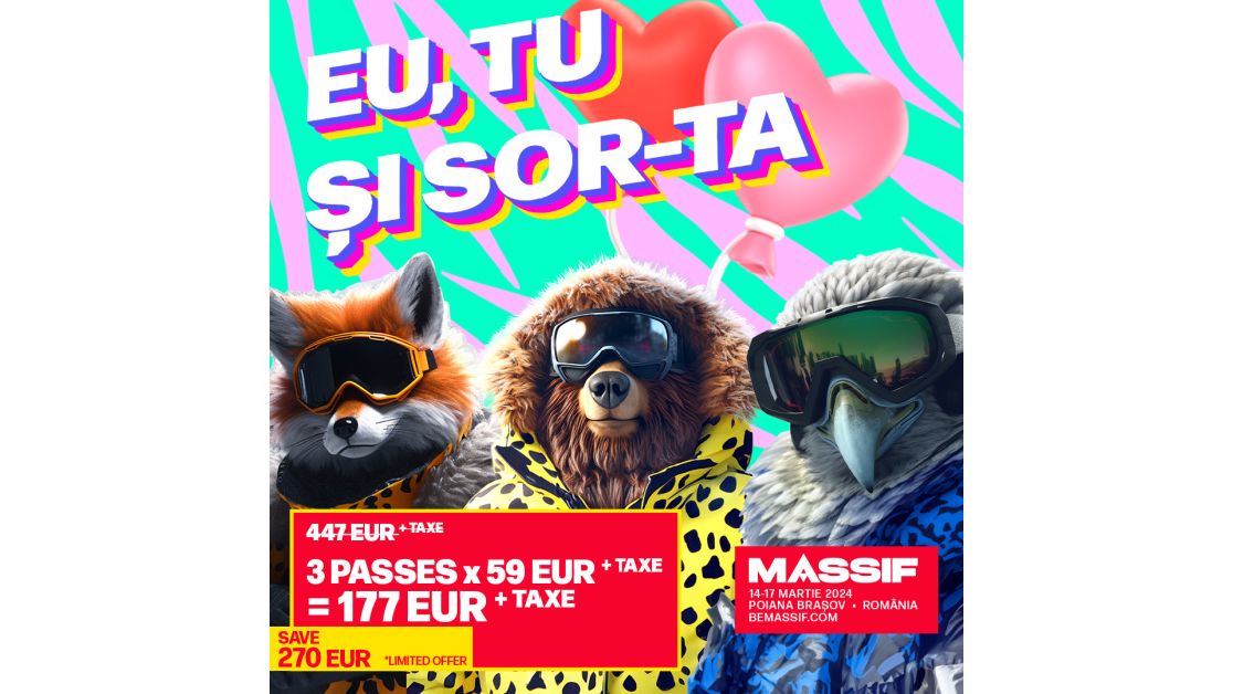 CLAPTONE VINE LA CEL MAI AȘTEPTAT FESTIVAL DE LA MUNTE, MASSIF